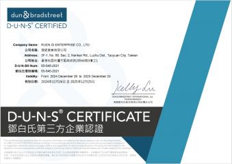 润巨实业有限公司取得邓白氏编码 65-645-2021
